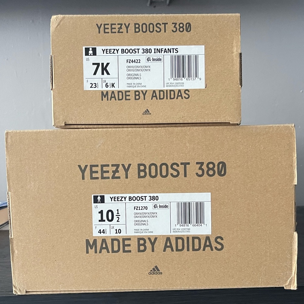 Adidas Yeezy boost 380 onyx